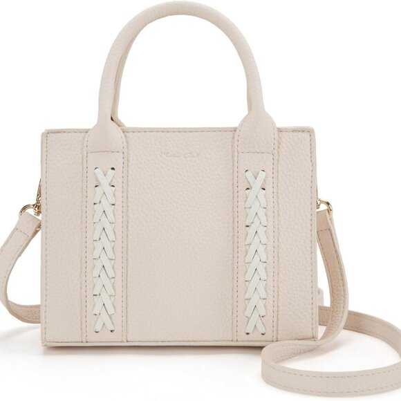 Mini Satchel Purse Women Small Handbag Elegant Top Handle Crossbody Tote - Picture 3 of 7